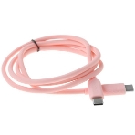 Кабель QUMO 32966 Type-C на Type-C, силиконовый, 1м, 3A, 60W, PD (розовый), фото4