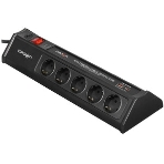 Сетевой фильтр CROWN CMPS-11 черный, 10 розеток, 3 м, фото7