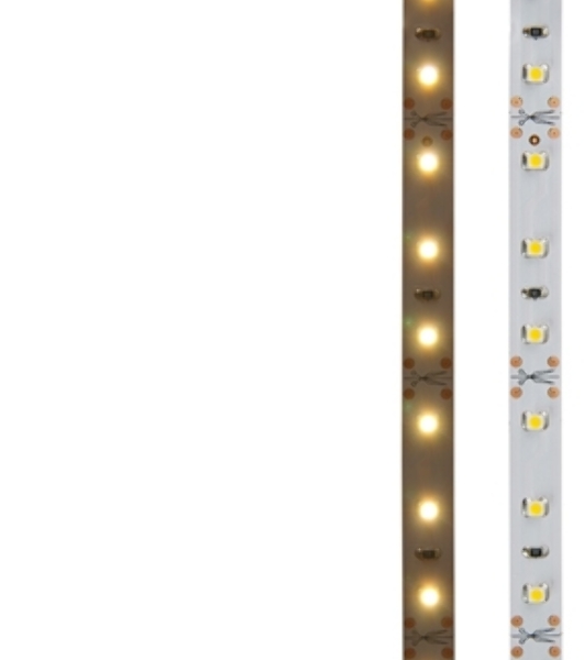 Лента светодиодная открытая, 8 мм, IP23, SMD 2835, 60 LED/m, 12 V, цвет свечения теплый белый