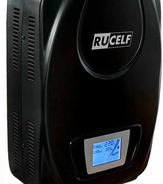 Стабилизатор напряжения Rucelf SDW.II-6000-L 6кВА однофазный черный (SDWII-6000-L)