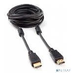 Кабель HDMI Cablexpert CCF2-HDMI4-15, 19M/19M, v2.0, медь, позол.разъем, экран, 2 фер.кольца, 4.5м, черный, пакет, фото3