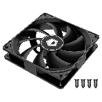 Вентилятор для корпуса ID-Cooling FL-12025K черный 120мм 1250rpm 21db 3-pin, фото9