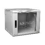 Настенный шкаф Rexant RAL 7035 19' 6U 600×600×368 (ШxГxВ), дверь стекло, металлическая задняя стенка, боковые съемные стенки, фото2