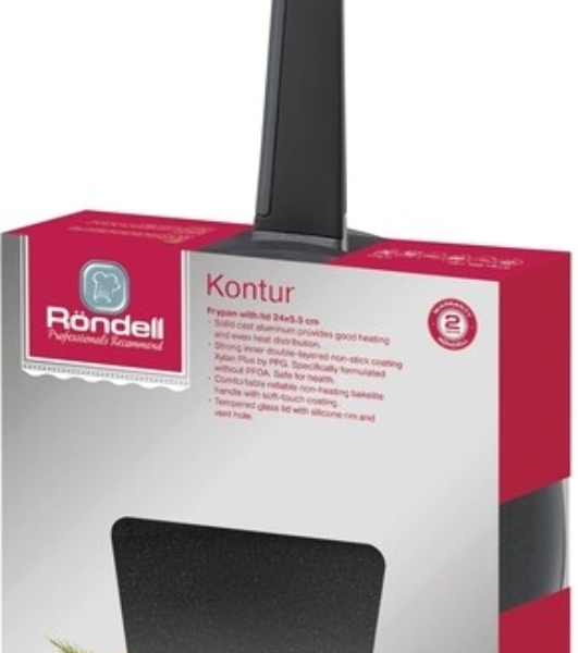 Вок с/кр 28х8 см, Rondell RDA-1489 Kontur