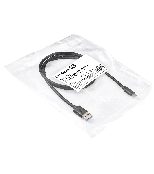 Кабель USB 3.0 ExeGate EX272347RUS EX-CC-USB3-AMCM-1.0 (USB Type-C/USB 3.0 Am, 1,0м)