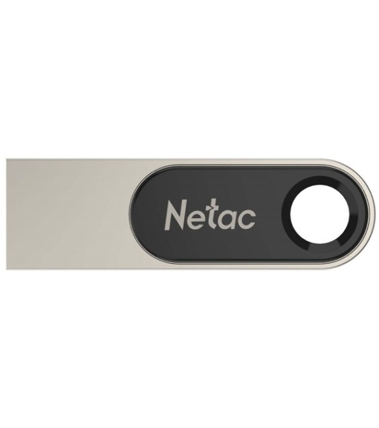 Флешка USB Netac U278 (NT03U278N-064G-20PN), 64Gb, USB 2.0, R/W 50/10, серебристый/черный
