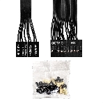 Компьютерный корпус Miditower ExeGate AA-443-UNS350 (ATX, БП UNS350 с вент. 12см, 2хUSB+HD Audio, черный), фото6