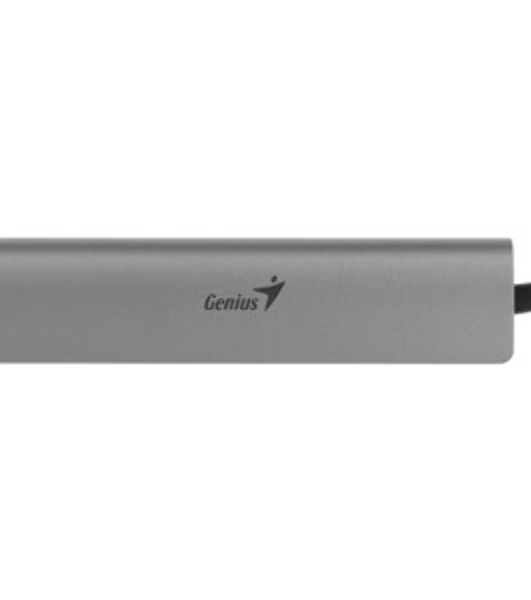 USB-концентратор Genius UH-545, USB Type-C, USB/RJ45, USB Type-C