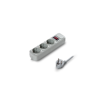 Сетевой фильтр Exegate SP-3-3G (3 розетки, 3 м, евровилка, серый)