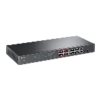 Коммутатор TP-LINK TL-SL1218MP Неуправляемый коммутатор PoE на 16 портов 10/100 Мбит/с и 2 гигабитных порта, фото 1