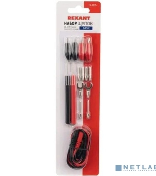 Набор щупов со сменными насадками Rexant Basic