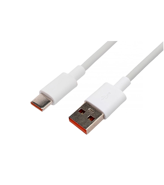Кабель USB2.0 Cablexpert CC-USB2-AMCM-66W-1M-W, AM/Type-C, 6A, 66Вт, QC3.0, 1м, медь, белый, пакет