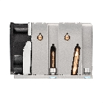 Кулер+направляющая планка ExeGate ESNK-P0068AP4.PWM.2U.3647.Cu + BKT-0126 (Al+Cu, 2U, 4 тепл. трубки, LGA3647, Square, TDP 205W, PWM, 2100-6800RPM, 2 ball bearing, 4pin, 52db, 430г, на винтах, с термопастой, в комплекте с направляющей планкой (back plate BKT-0126), RTL), фото6