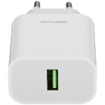 Сетевое зарядное устройство GoPower GPQC07 1USB 18W QC3.0 белый, фото5