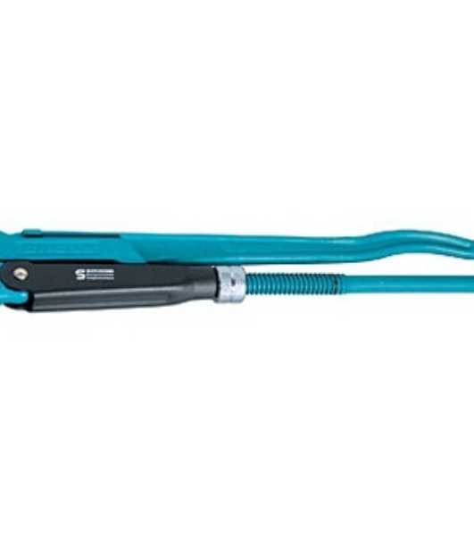 Ключ трубный рычажный Gross 15613 №21,5'' цельнокованный CrV, тип - S''