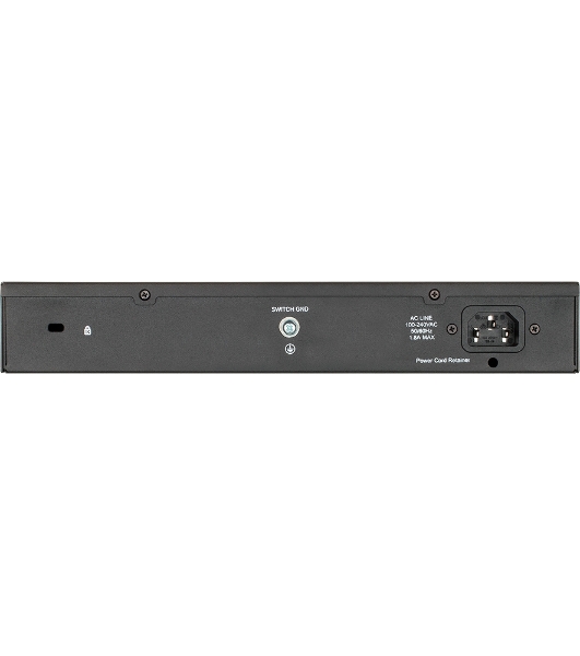 Коммутатор D-Link DGS-1100-18PV2/A3A, 16×1 Гбит/с + 2×1 Гбит/с Combo, настраиваемый