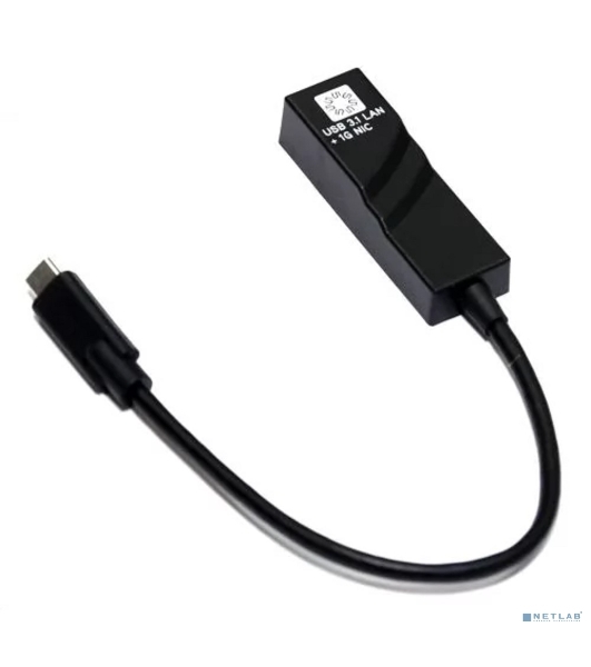 Кабель-адаптер 5bites UA3C-45-07BK USB3.1, RJ45 1G, черный