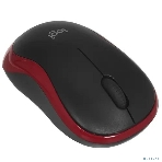 Мышь беспроводная Logitech M185, красный, 1000 dpi, радиоканал, USB, кнопки - 3, фото29