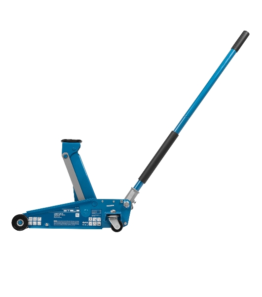 Домкрат гидравлический подкатной Stels 3 т, 120-450 мм, быстрый подъем, проф.