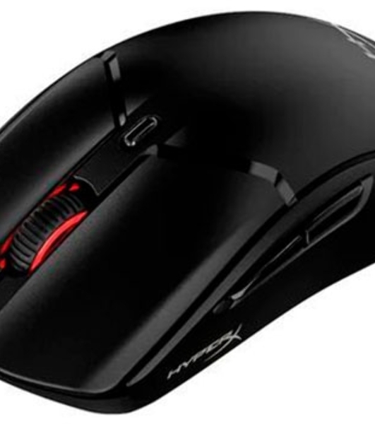 Мышь беспроводная HyperX Haste 2 черный, 26000 dpi, радиоканал, Bluetooth, USB, кнопки - 5