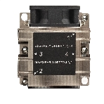 Кулер+направляющая планка ExeGate ESNK-P0068AP4.PWM.2U.3647.Cu + BKT-0126 (Al+Cu, 2U, 4 тепл. трубки, LGA3647, Square, TDP 205W, PWM, 2100-6800RPM, 2 ball bearing, 4pin, 52db, 430г, на винтах, с термопастой, в комплекте с направляющей планкой (back plate BKT-0126), RTL), фото5