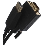 Кабель-переходник VCOM DisplayPort --> VGA_M/M 1,8 м CG607-1.8M, фото2