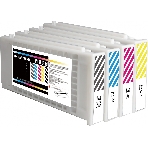 Картридж струйный Cactus CS-EPT41F4 T41F4 желтый пигментный (350 мл) для Epson SureColor SC-T5400M/SC-T3405/SC-T5405, фото 1