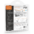 Лента светодиодная Basic Gauss 12V 14,4W/m 1400lm/m 3000K IP20 LED 3m 1/100, фото4