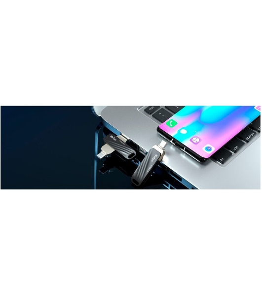 Флешка USB Netac US11 256Gb USB 3.0+TypeC Dual Flash Drive