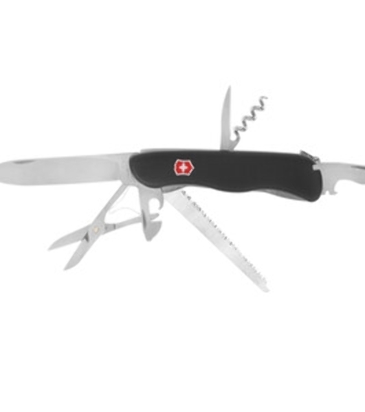 Нож перочинный Victorinox OUTRIDER (0.8513.3) 111мм 14функций черный