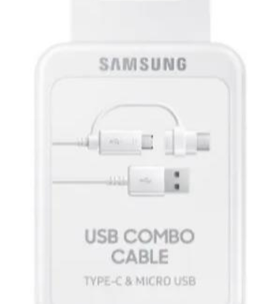 Кабель Samsung EP-DG930DWEGRU USB-microUSB/USB Type-C белый 1.5м
