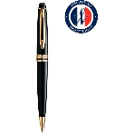 Ручка шариковая Waterman Expert 3 (CWS0951700) Black Laque GT M, синие чернила, подарочная коробка, фото 1