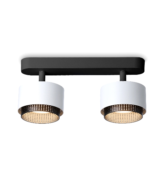Светильник Ambrella light TN71285/2 WH/BK белый/черный GX53/2 max 12W 270*95*137