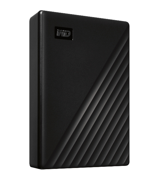 Внешний HDD 2.5' Western Digital My Passport, 4TB, USB 3.2 Gen 1 Type-A, 5400 rpm, черный