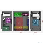 Компьютерный корпус Case Forza mATX case, black, w/PSU 450W 12cm, w/2xUSB3.0, w/pwr cord, w/o FAN, фото4