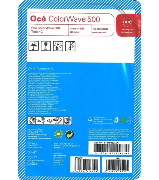 Тонер лазерный Canon Oce ColorWave 500 Cyan (500 г) для Oce ColorWave 500