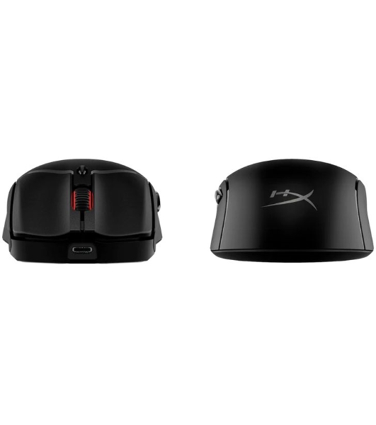 Мышь беспроводная HyperX Haste 2 черный, 26000 dpi, радиоканал, Bluetooth, USB, кнопки - 5