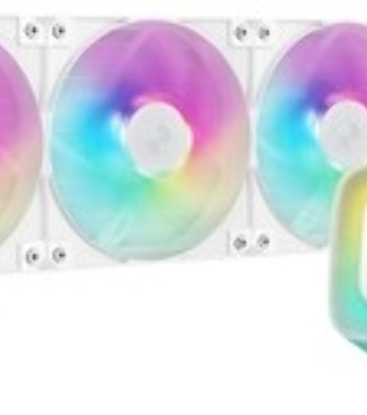 Система жидкостного охлаждения Deepcool LE360 WH V2 ARGb белый 120мм алюминий+медь 2100rpm 31.6db 4-pin 300W