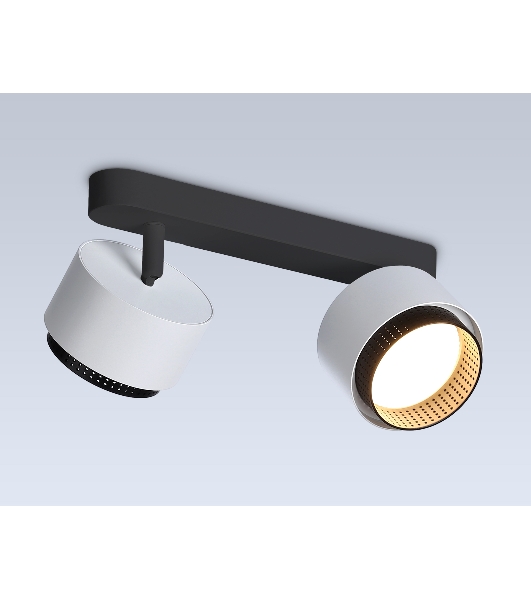 Светильник Ambrella light TN71285/2 WH/BK белый/черный GX53/2 max 12W 270*95*137