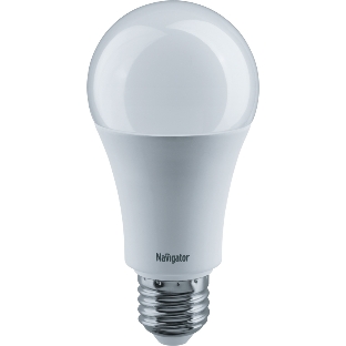 Лампа светодиодная Navigator NLL-A70/A60-15-230-6.5K-E27 грушевидная