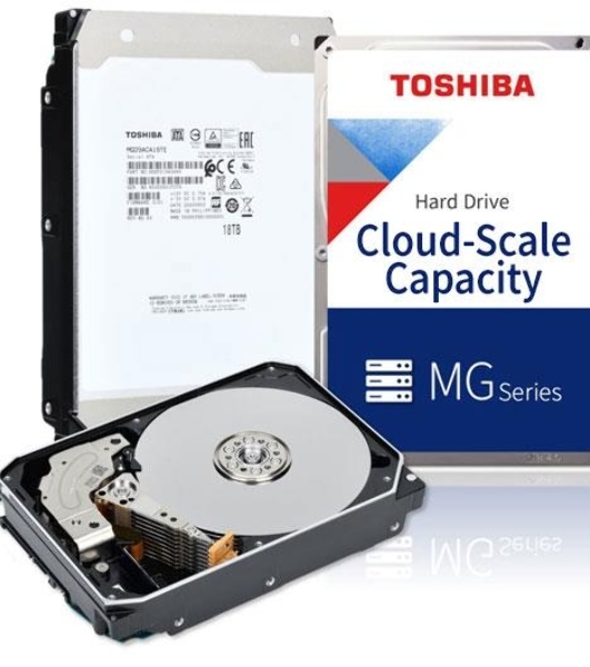 Жесткий диск Toshiba HDD SATA 18Tb 3.5' Server 7200 6Gbit/s 512Mb