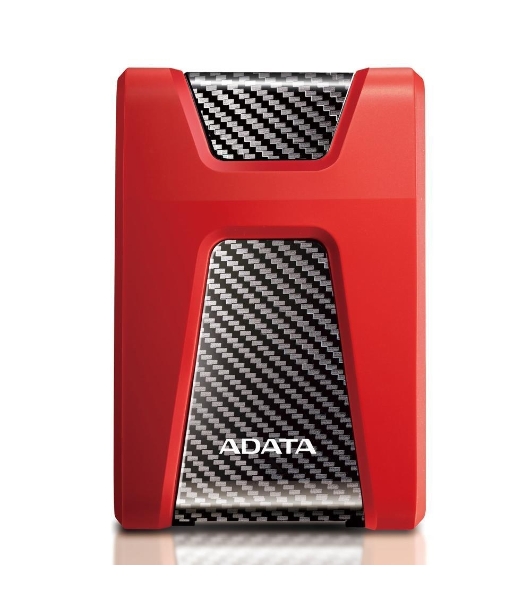 Внешний HDD 2.5' ADATA HD650, 1TB, USB 3.2 Gen 1 Type-A, 5400 rpm, красный