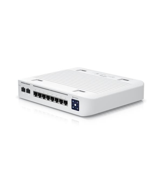 Коммутатор PoE в стойку Ubiquiti UniFi Switch Enterprise 8 PoE USW-Enterprise-8-PoE 8х 2.5G RJ45, 2х 10G SFP+, раздача 120 Вт