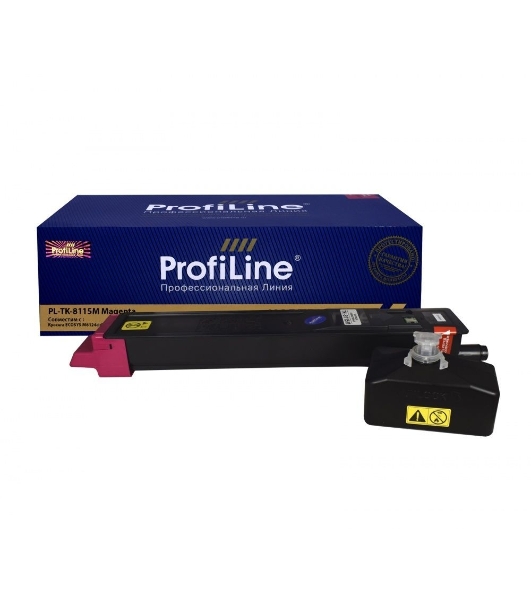Картридж Тонер-туба ProfiLine PL-TK-8115M для принтеров Kyocera ECOSYS M8124cidn/M8130cidn пурпурный 6000 копий