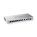 Коммутатор мультигигабитный Smart L2 коммутатор Zyxel XGS1250-12, 8xGE, 3x1/2,5/5/10G, 1xSFP+, кнопка LED ECO Mode, настольный, фото11
