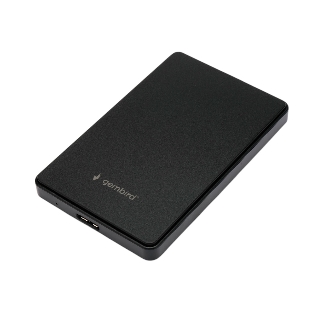Внешний корпус USB 3.0 для 2.5' HDD/SSD Gembird EE2-U3S-40, порт MicroB, SATA III, пластик, черный, коробка