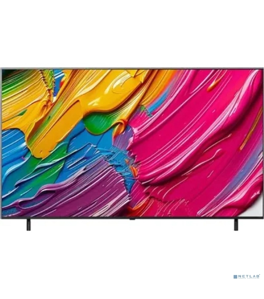 Телевизор LG 65' 65QNED80A6A/ARUG черный титан Edge LED QNED 4K UHD 120Hz Smart TV WebOS 2GB/16GB