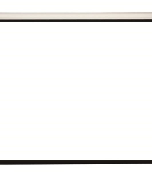 Экран с электроприводом Lumien Eco Control 203x203 см (раб. область 197х197 см) Matte White черная кайма по периметру 1:1