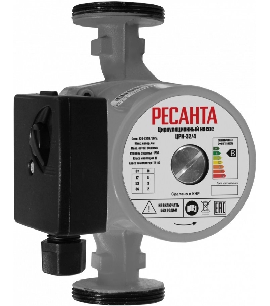 Насос садовый циркуляционный Ресанта ЦРН-32/4 72Вт 3000л/час (77/7/3)