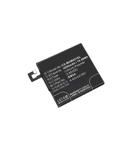 Аккумулятор CameronSino CS-MUM421XL BM4A для Xiaomi Redmi Pro3.85V, 4000mAh, 15.40Wh